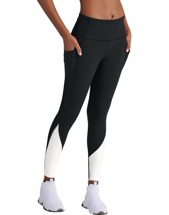 Champion Dame Leggings Sort - Absolute 7/8 - Danmark ARI-275048